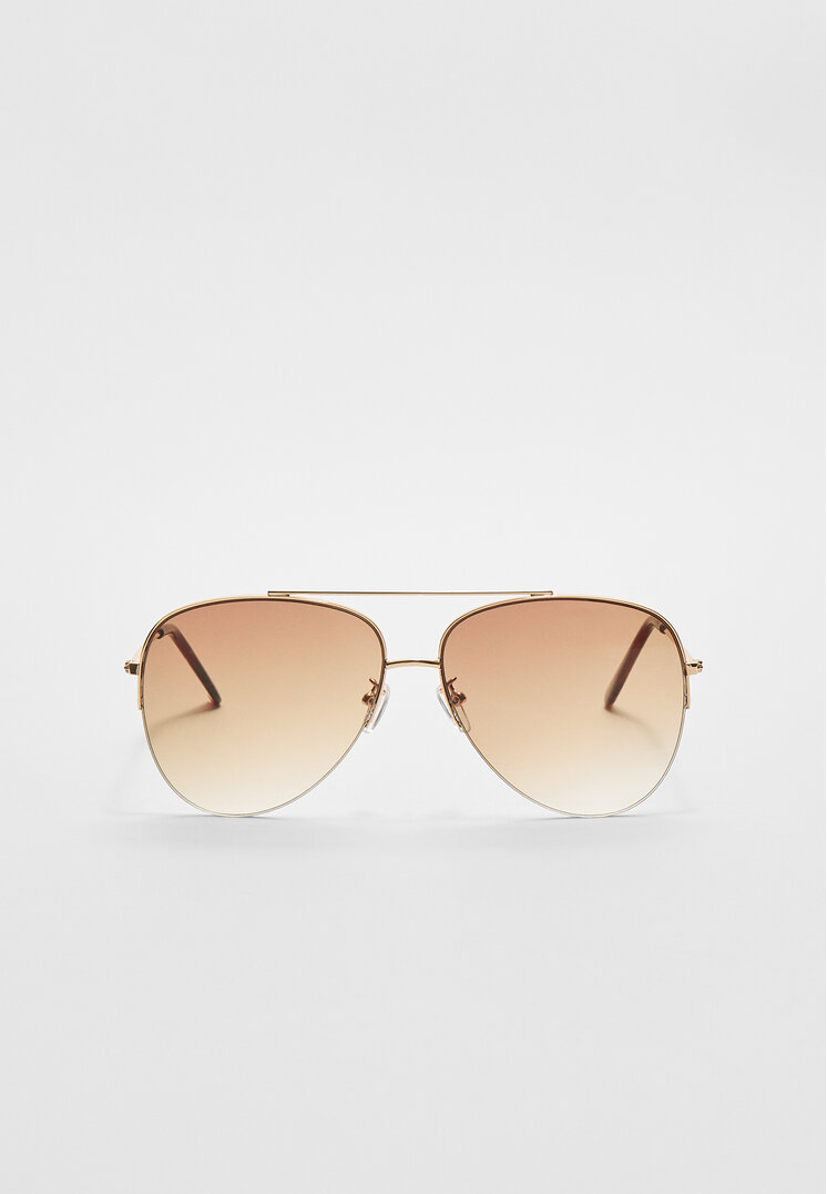 gafas de sol metalicas estilo aviador