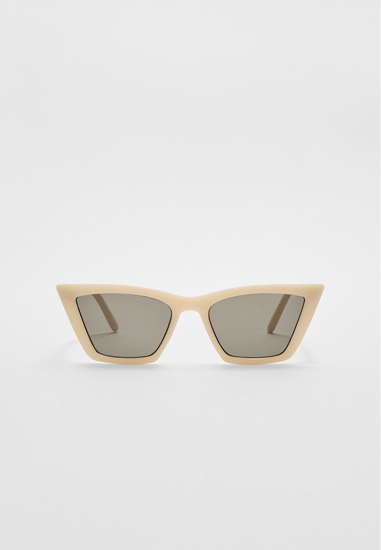 gafas de sol rectangulares pasta