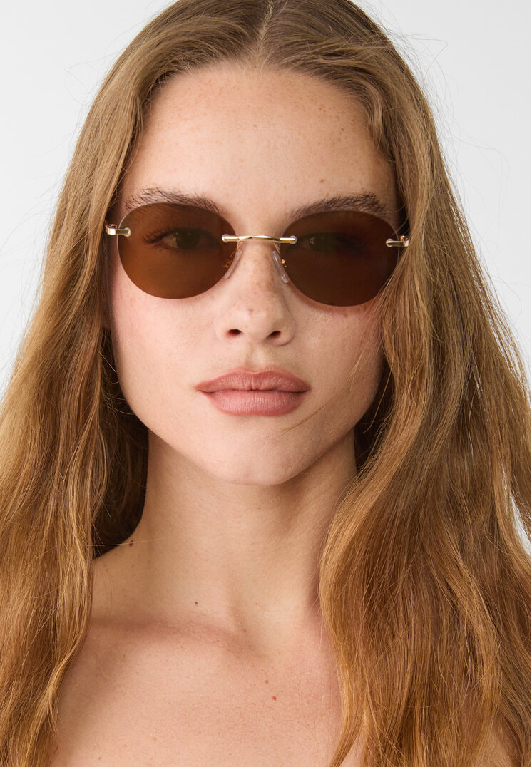 gafas de sol metalicas ovaladas