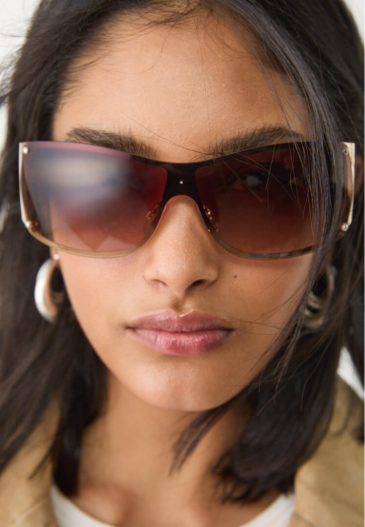 gafas de sol visor degradado