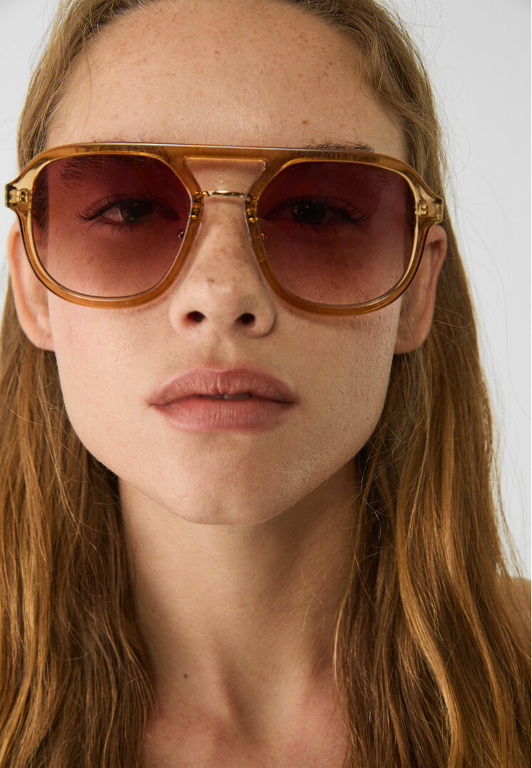 gafas de sol doble puente