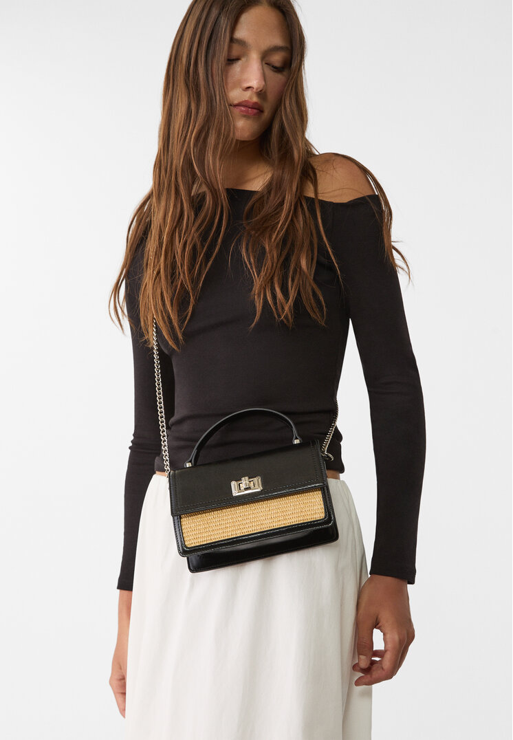 bolso bandolera combinado