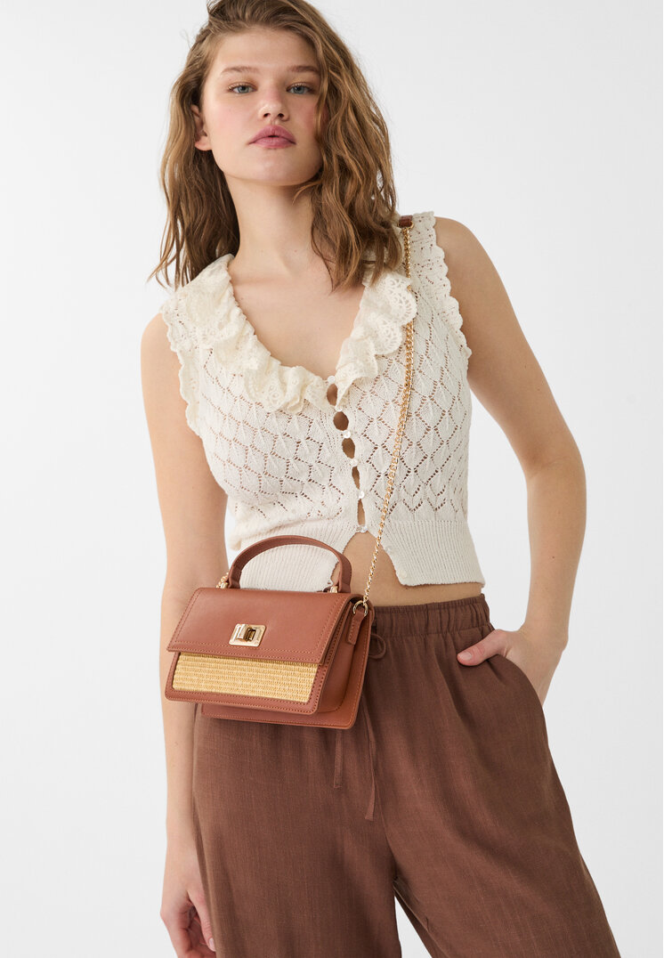 bolso bandolera combinado