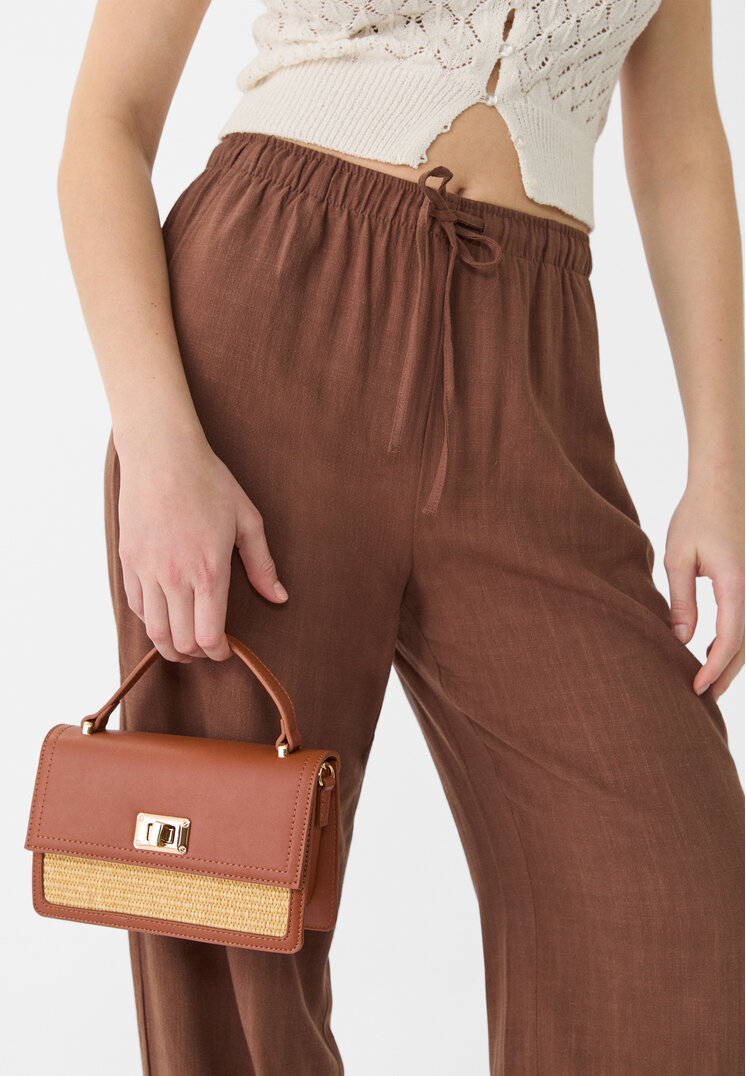 bolso bandolera combinado
