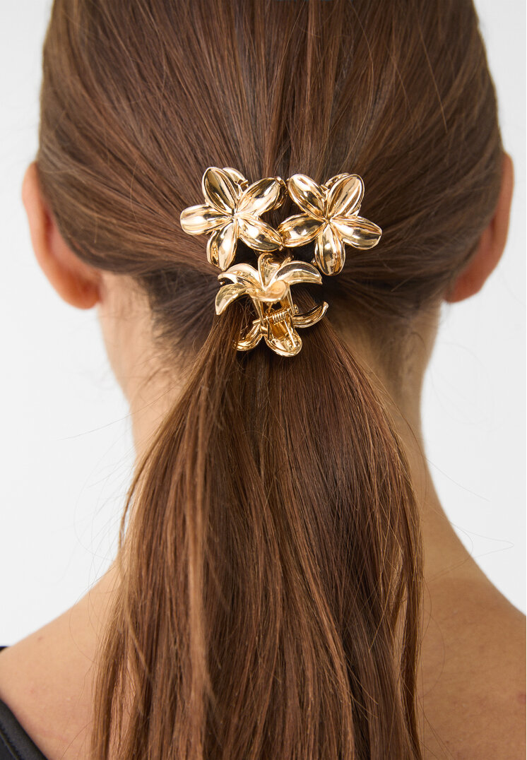 set 6 mini pinzas flor