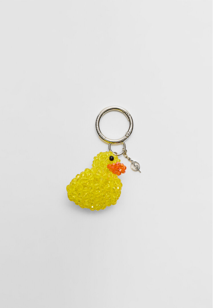 llavero charm mini patito
