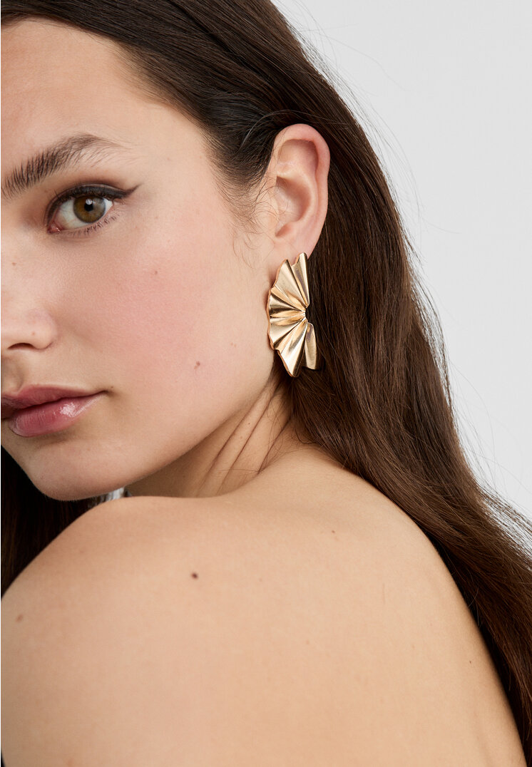 pendientes maxi textura
