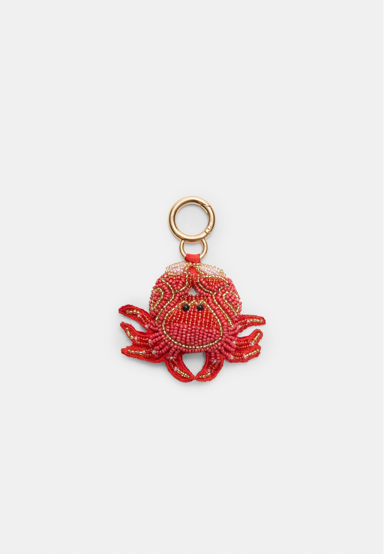 llavero charm cangrejo
