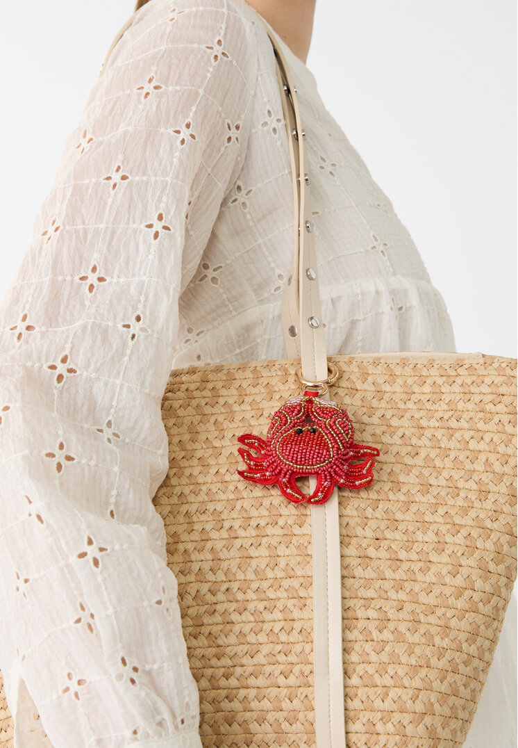 llavero charm cangrejo