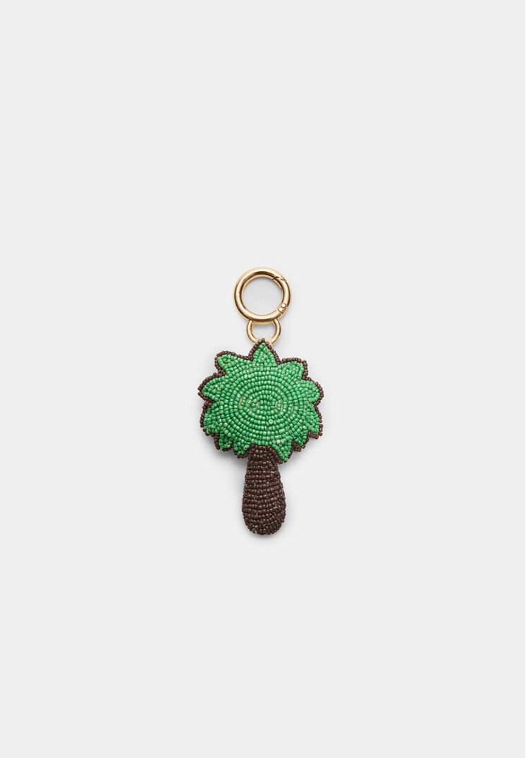 llavero charm palmera