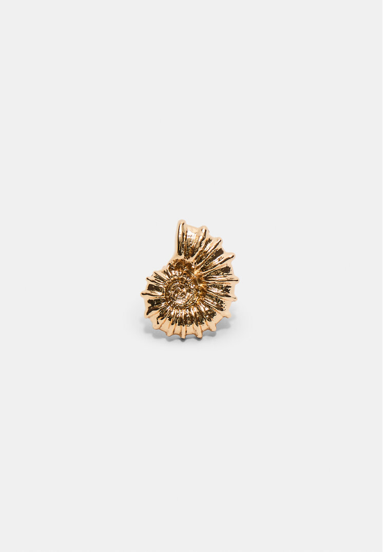 anillo caracola