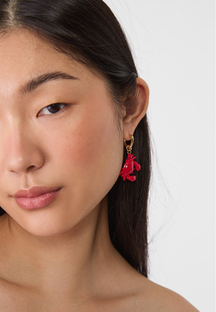 pendientes cangrejo