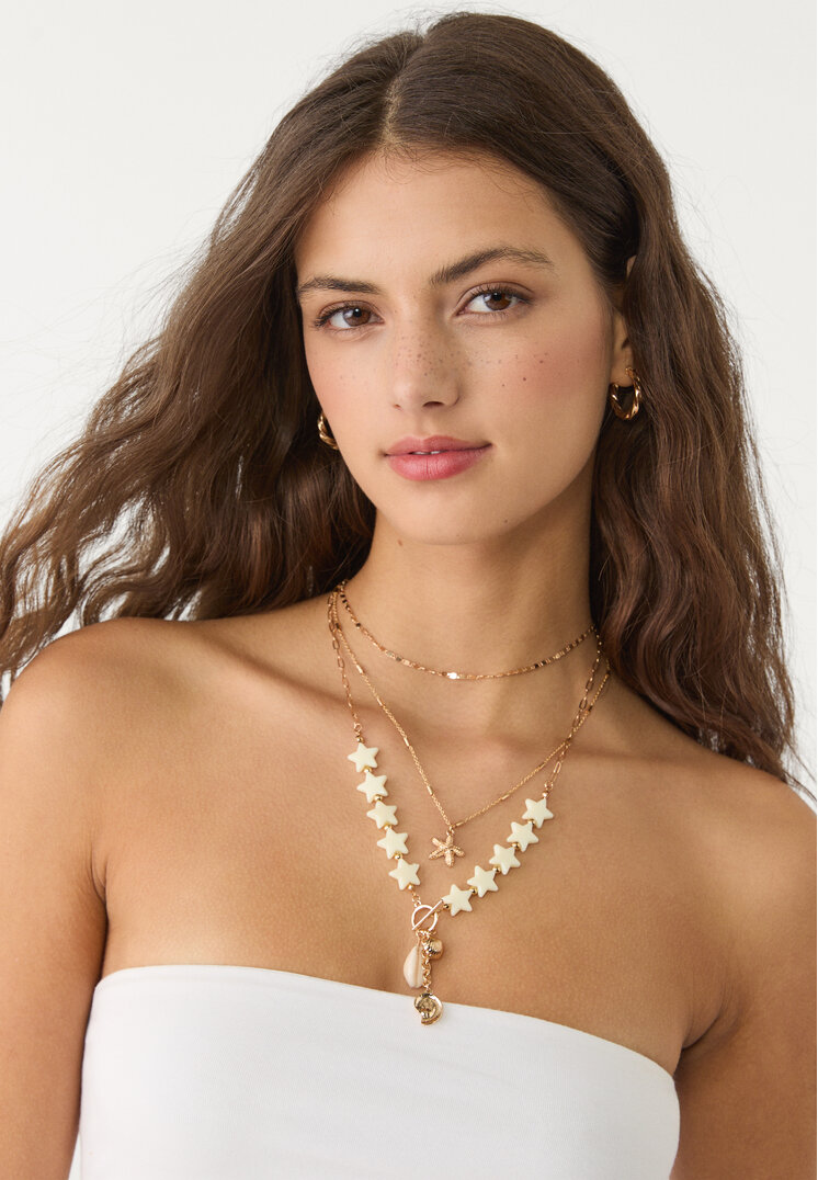 set 3 collares bajo el mar