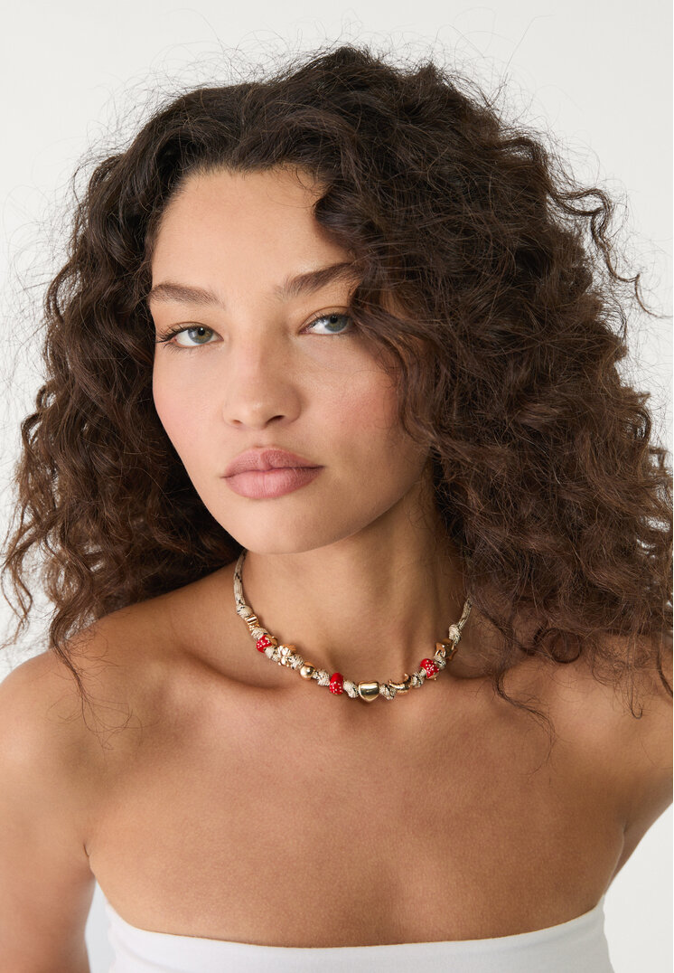 set 2 collares fresa