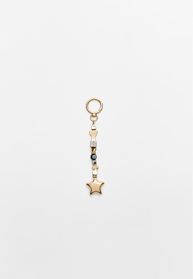 llavero charm estrella