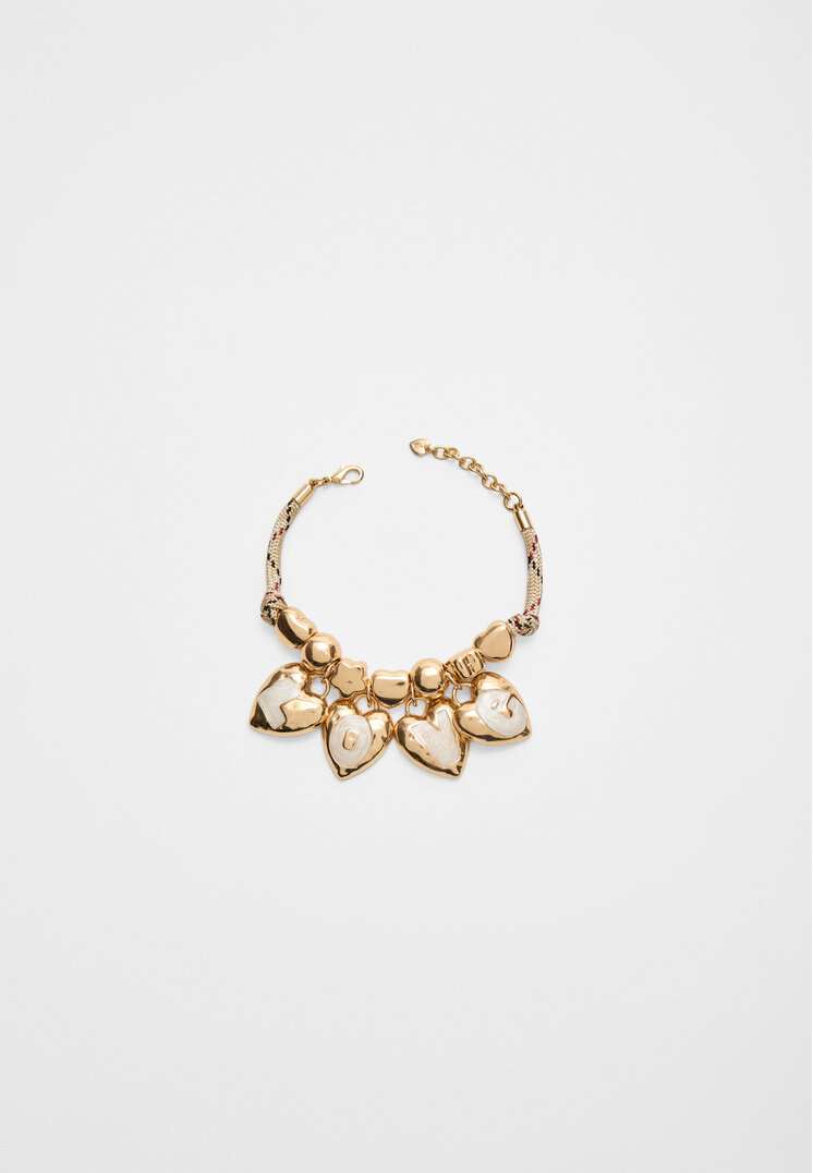 pulsera corazones love