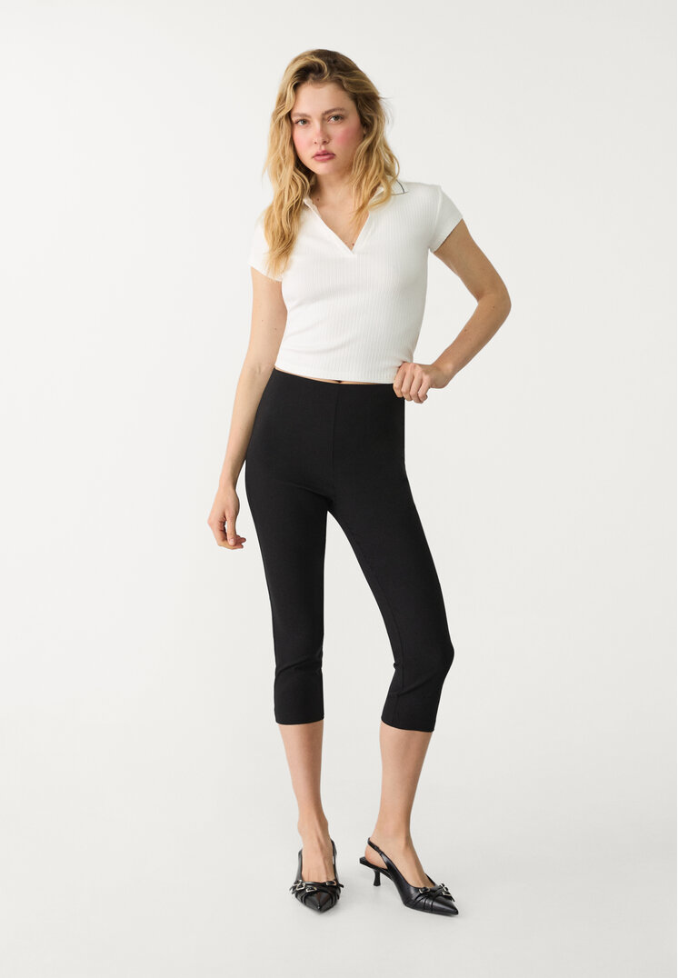 pantalon capri vestir