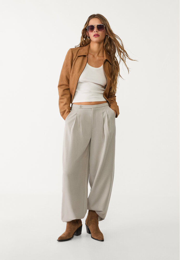 pantalon vestir balloon