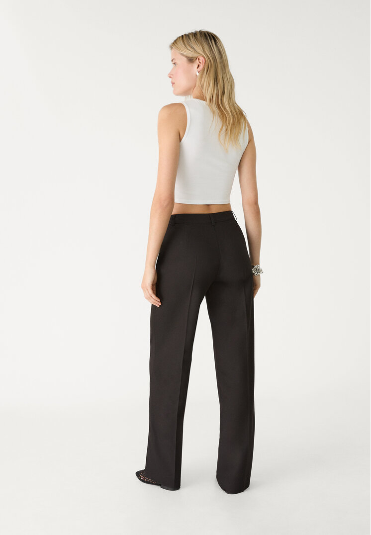 pantalon vestir recto