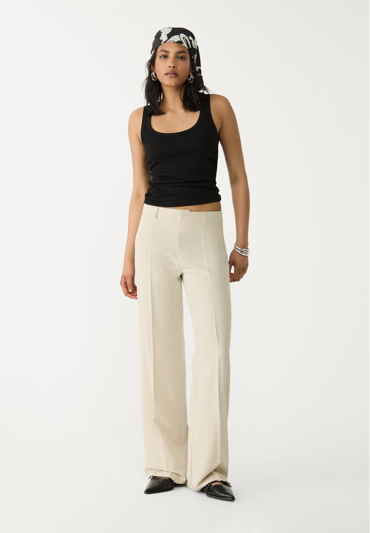 pantalon vestir recto