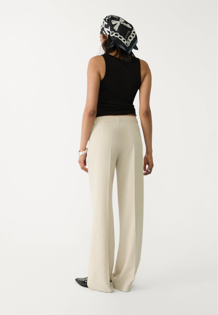pantalon vestir recto