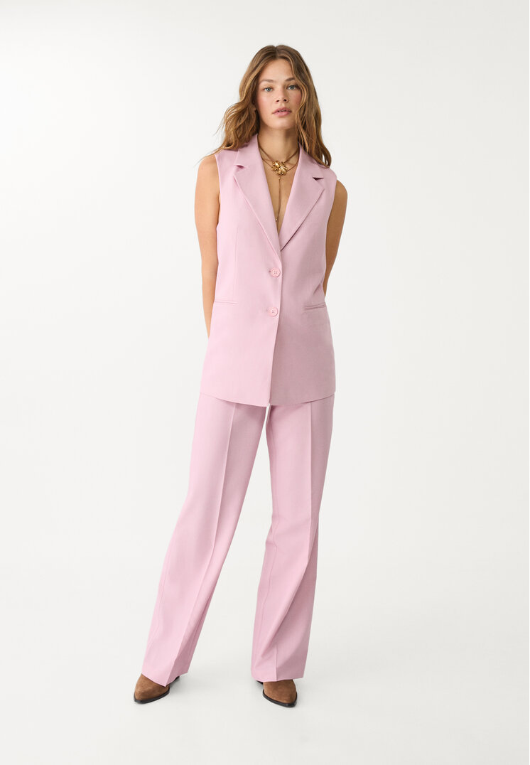 pantalon vestir recto
