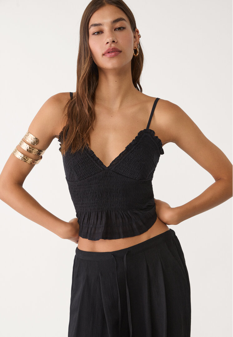 pantalon cordon textura