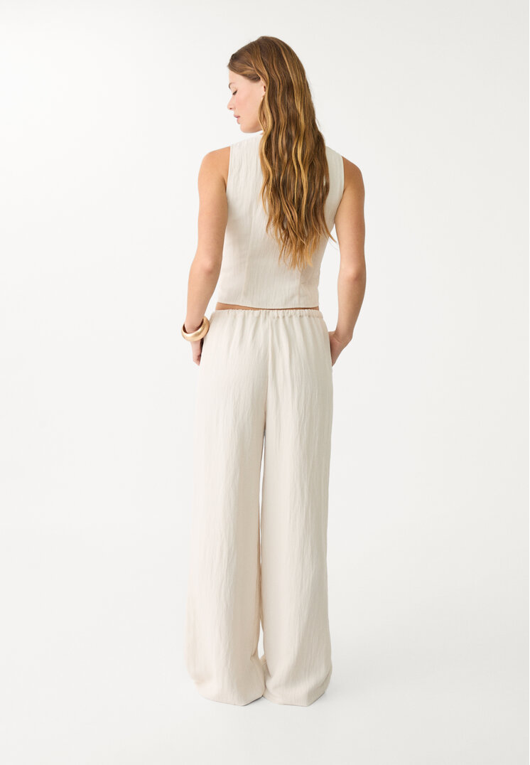 pantalon cordon textura