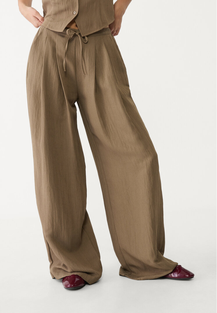 pantalon cordon textura