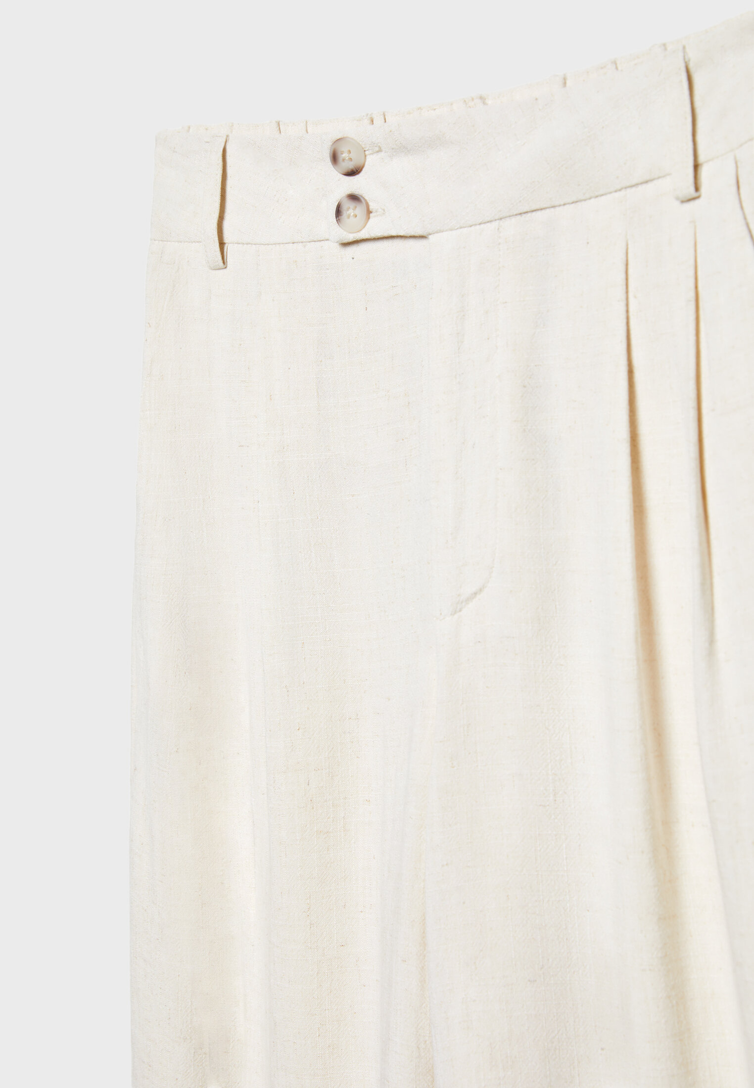 Men's Baggy Linen-Blend Trouser | Men's Sale | Abercrombie.com
