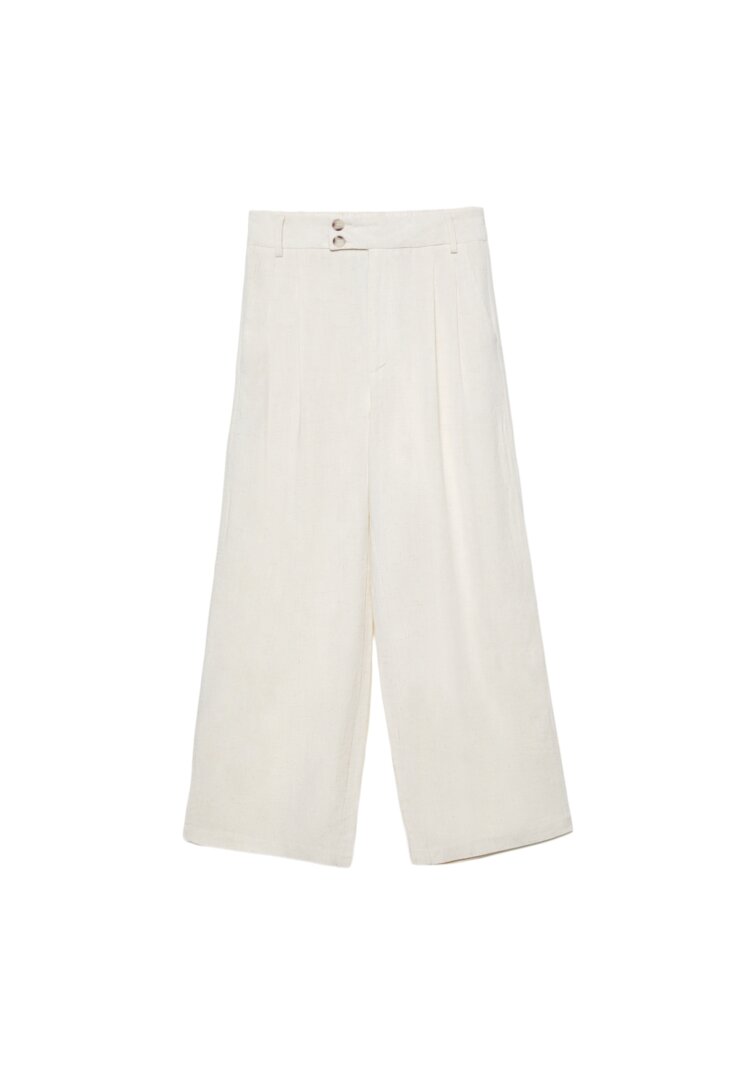 Men's Baggy Linen-Blend Trouser | Men's Sale | Abercrombie.com