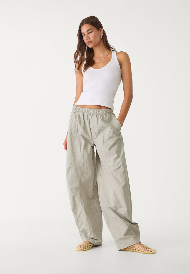 pantalon balloon tecnico