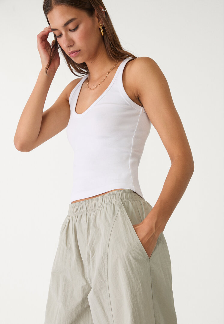 pantalon balloon tecnico