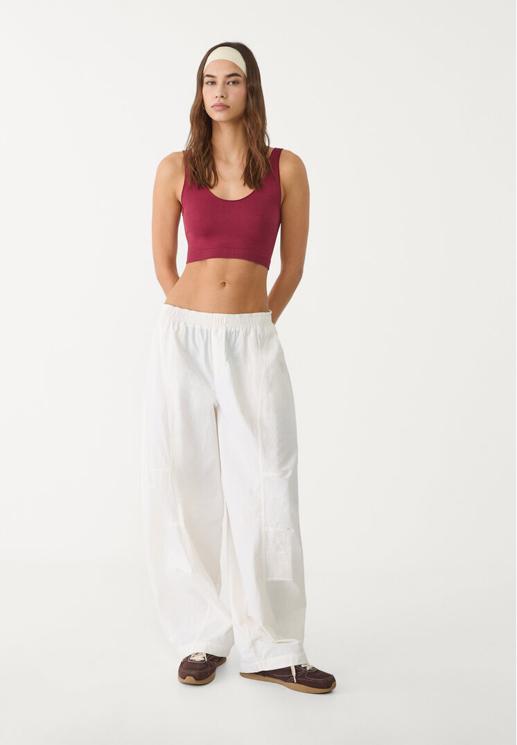 pantalon balloon tecnico
