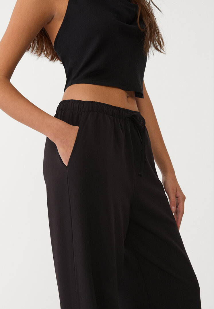 pantalon largo fluido vestir