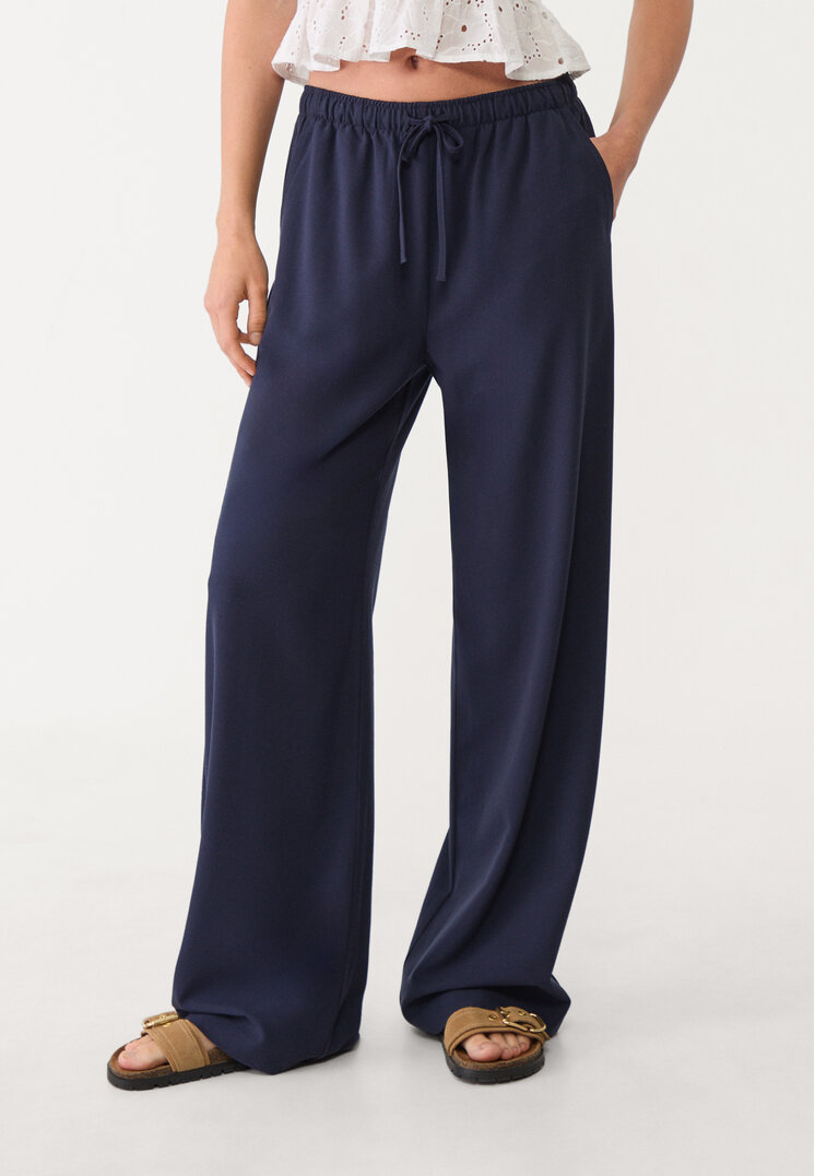 pantalon largo fluido vestir