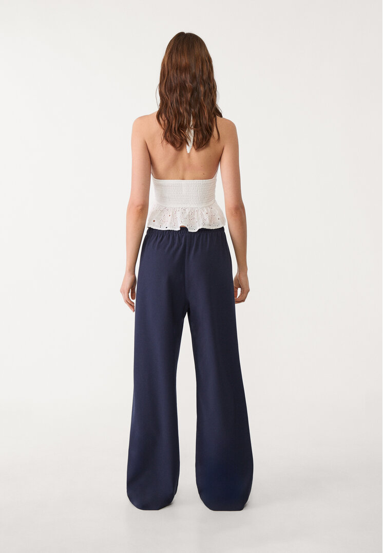 pantalon largo fluido vestir