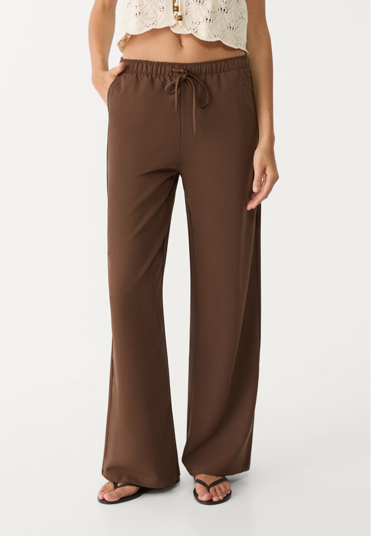 pantalon largo fluido vestir