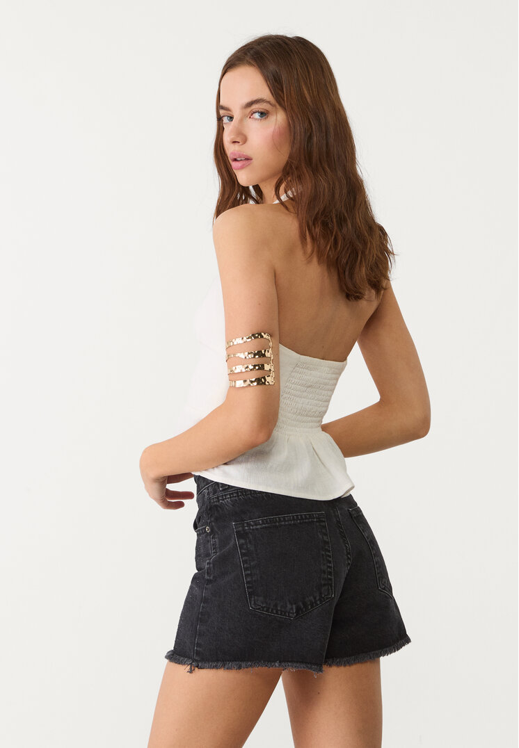 short denim brillos