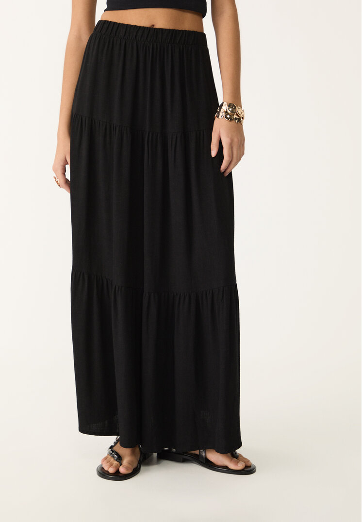 falda midi boho