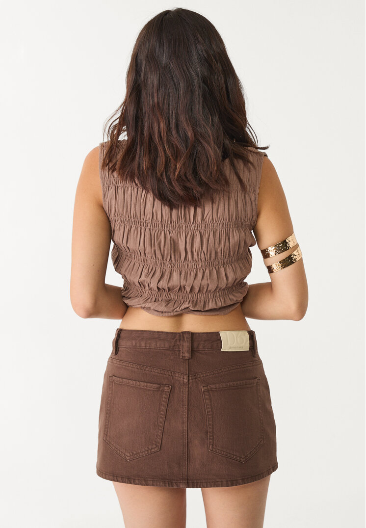 d62 falda pantalon denim