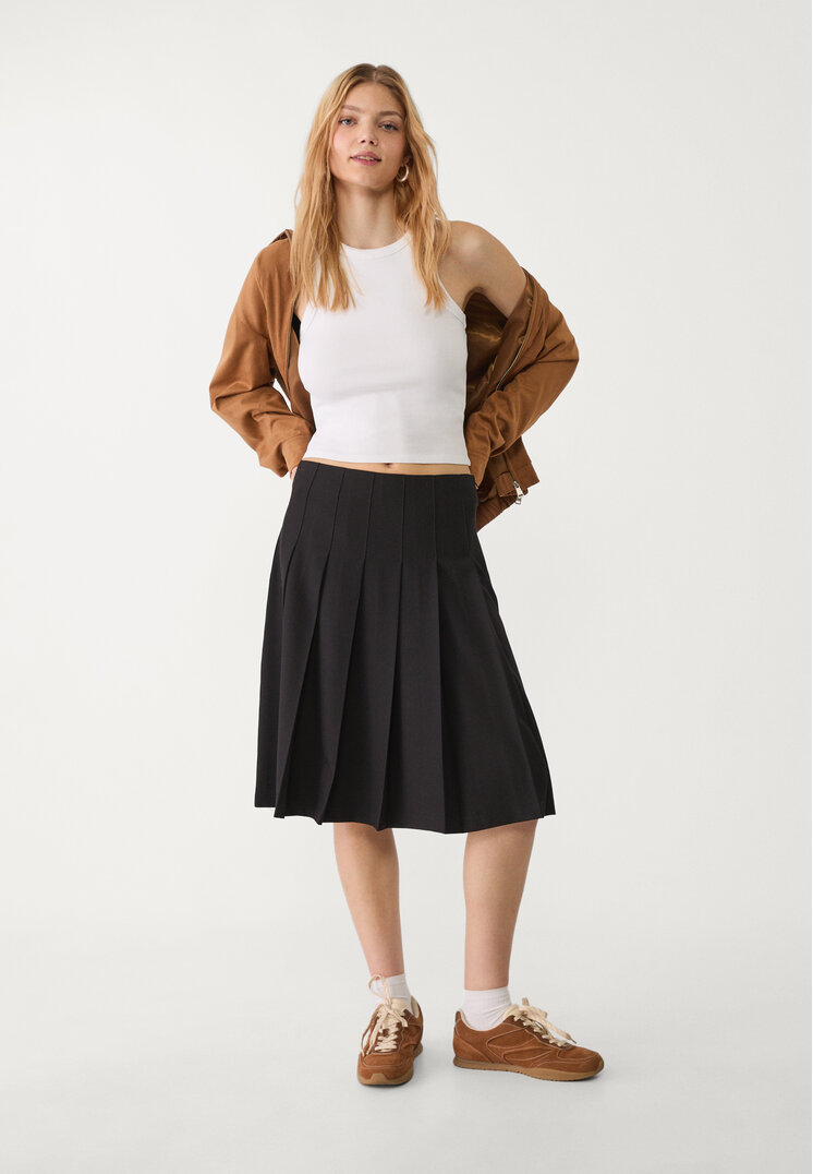 falda midi tablas