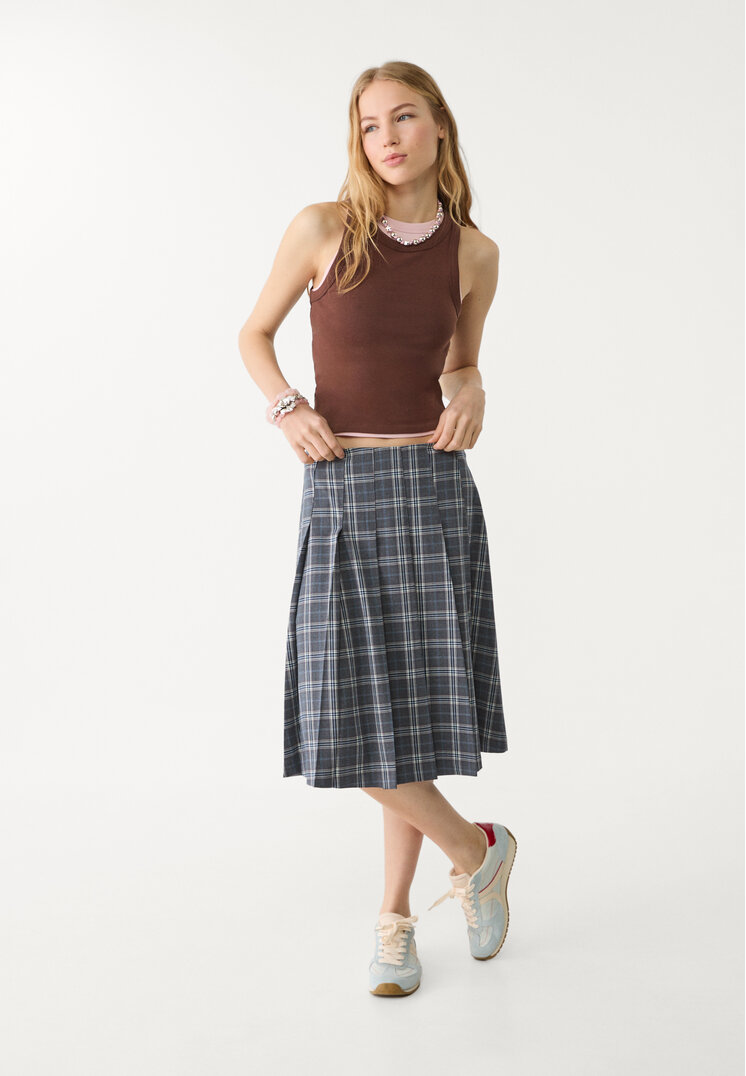 falda midi tablas