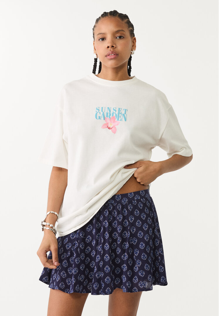 falda pantalon fluida