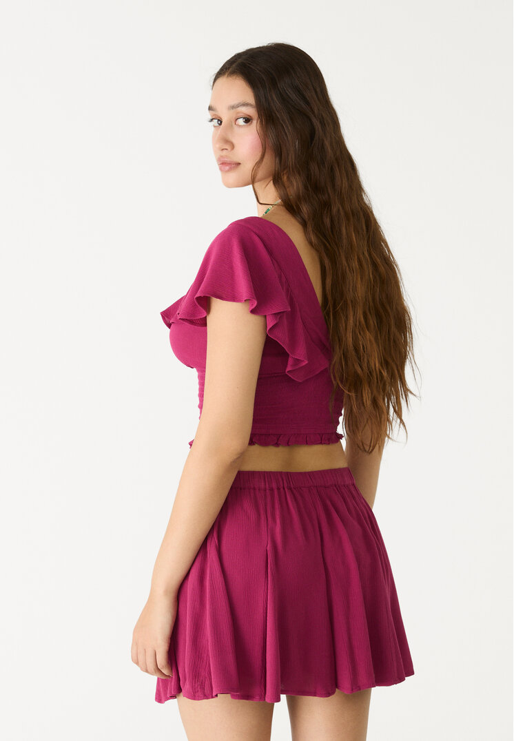 falda pantalon fluida
