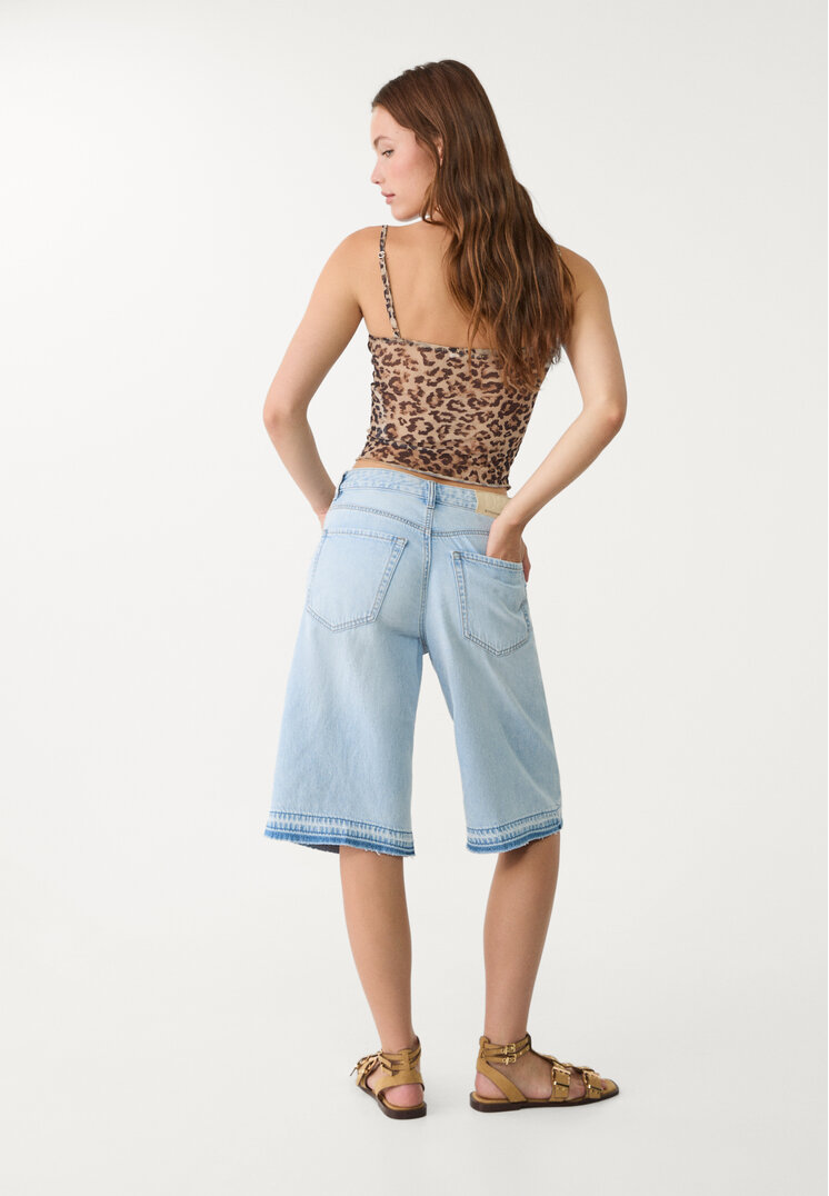 jort bermuda denim