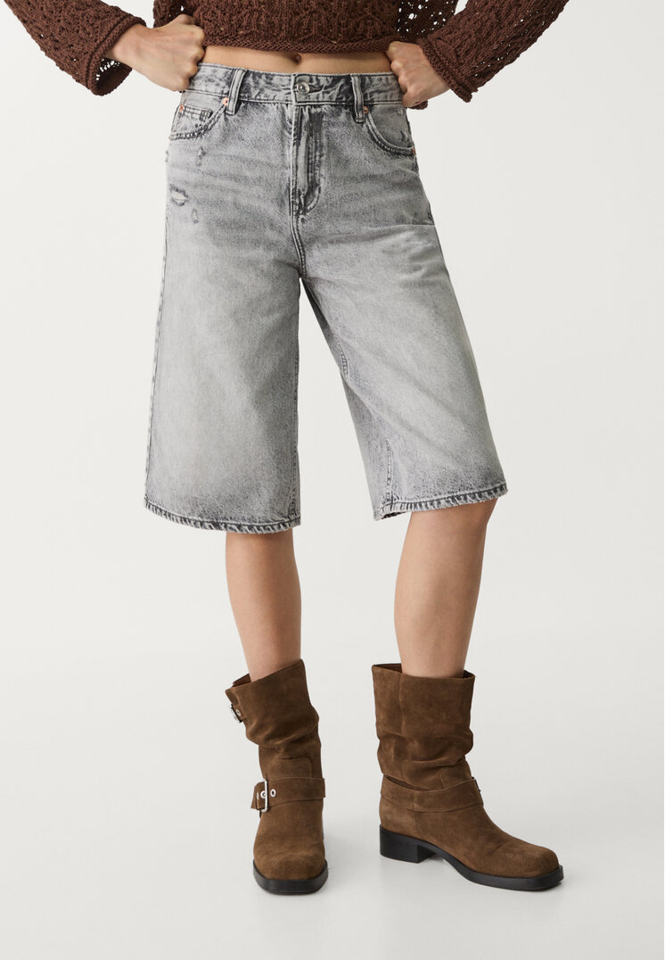 jort bermuda denim