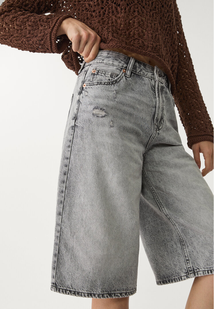 jort bermuda denim