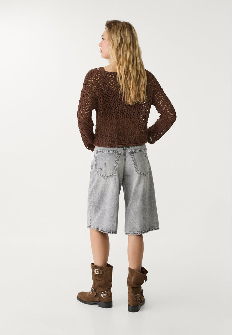 jort bermuda denim