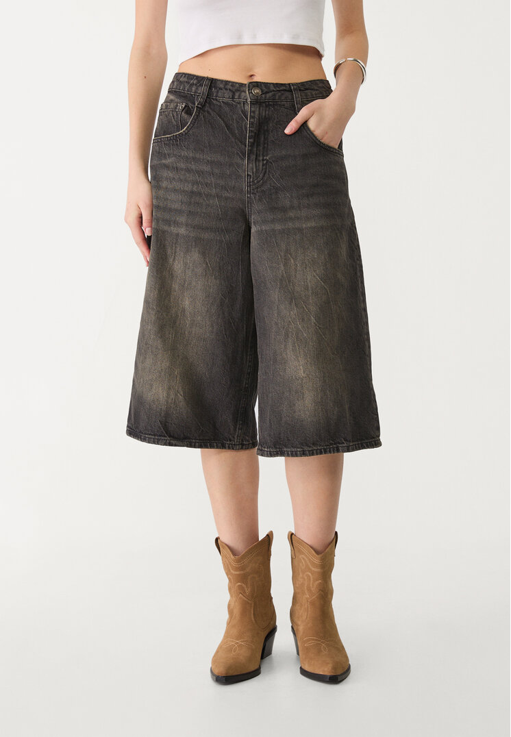bermuda jort denim baggy